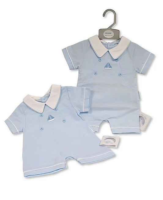 My Little Chick Boys Romper - Sailor